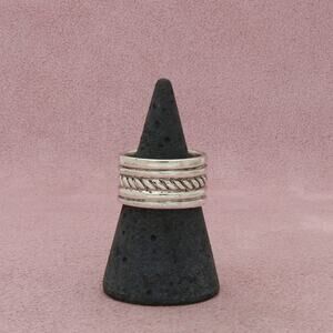 william spratling sterling silver vintage taxco mexico braided band ring size 7